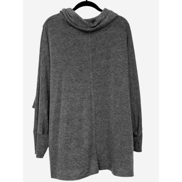 Established 1962 | Grey Cowl Neck Sweater | XL - Picture 3 of 4